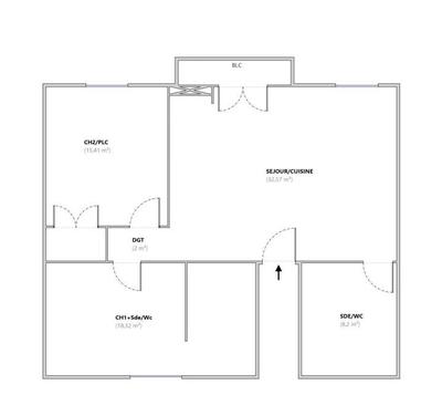 Maison de ville - 150 m² - 2 pièces