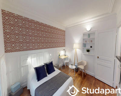 Chambre - 80 m² - 1 pièce
