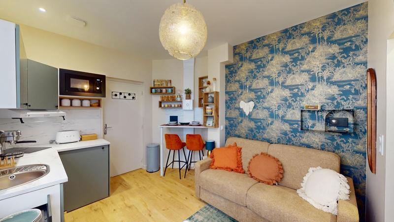 Studio - 13 m² - 2 pièces