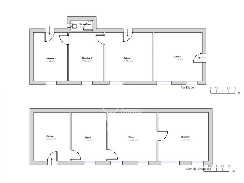 Maison - 120 m² - 8 pièces