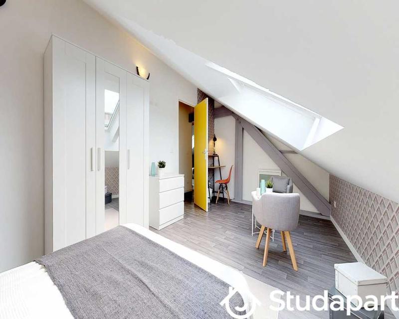 Chambre - 45 m² - 1 pièce