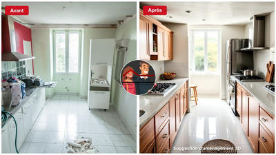 Maison ancienne - 64 m² - 4 pièces