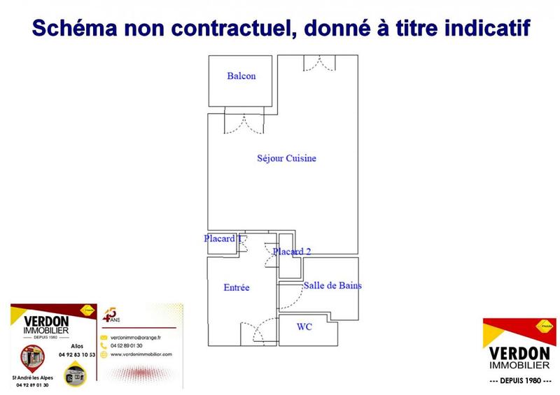 Appartement - 24 m² - 1 pièce