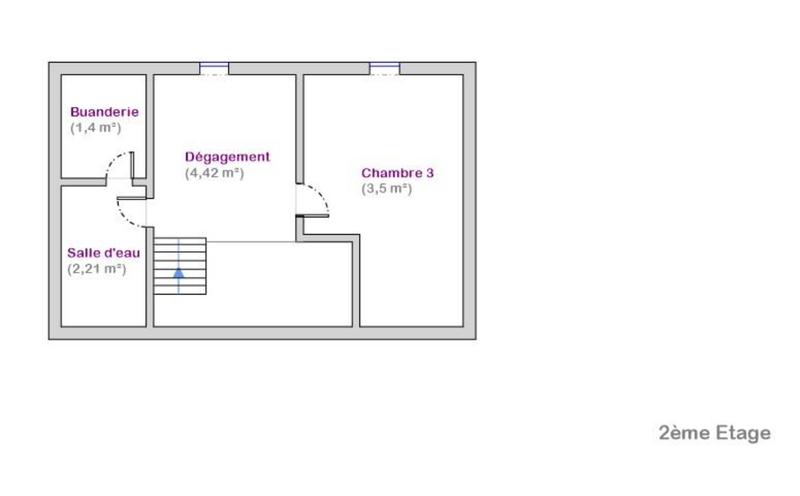 Maison - 85 m² - 4 pièces