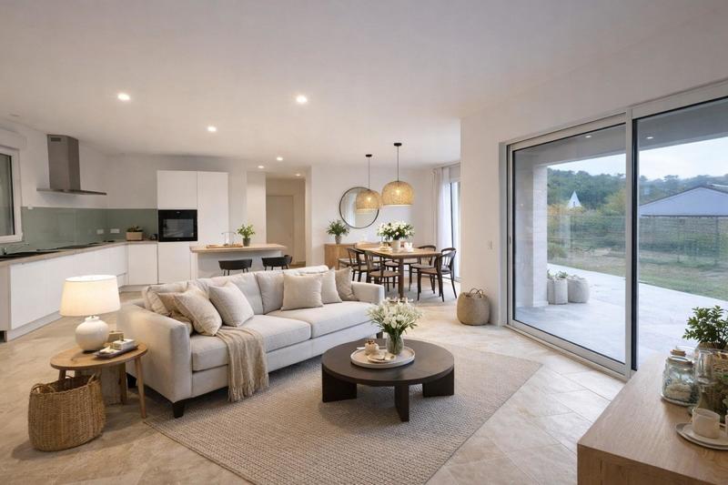 Maison - 92 m² - 4 pièces