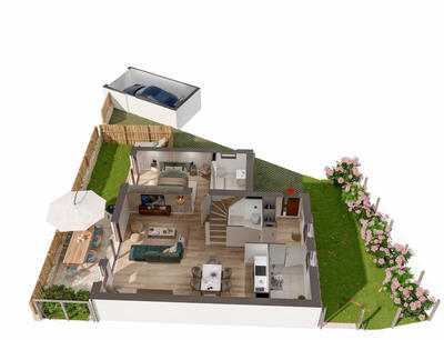 Maison - 134 m² - 4 pièces