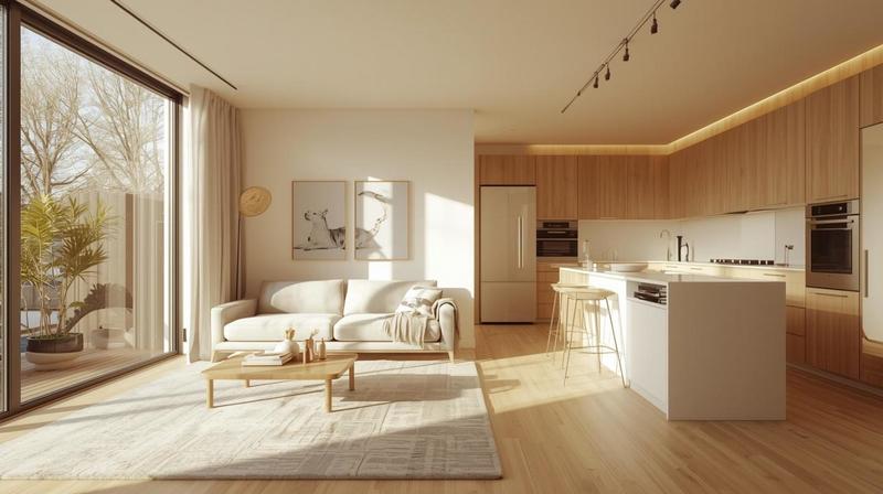 Appartement - 61 m² - 3 pièces