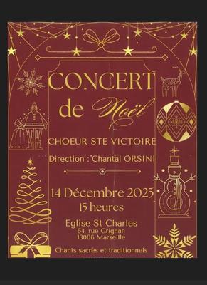 Concert de Noël avec le choeur Sainte Victoire