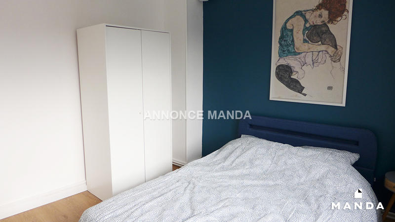 Chambre - 12 m² - 4 pièces