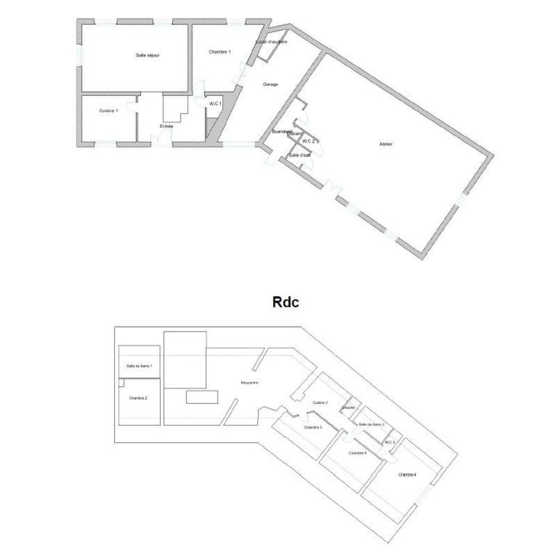 Maison - 200 m² - 7 pièces