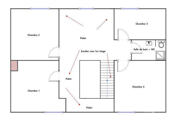 Maison - 200 m² - 7 pièces