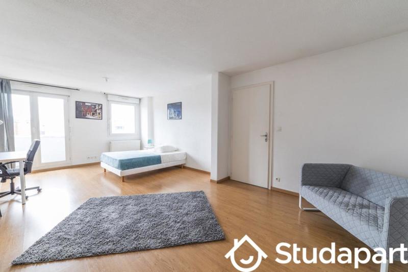 Chambre - 17 m² - 1 pièce