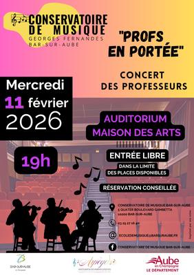 Concert - les Mercredis du Conservatoire