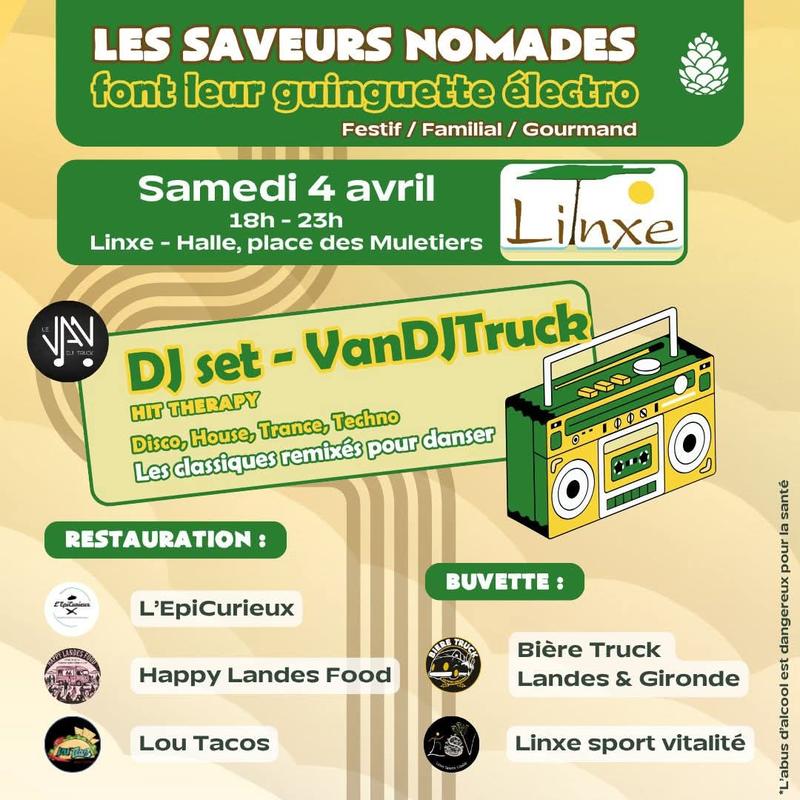 Saveurs nomades "Guinguette Electro"