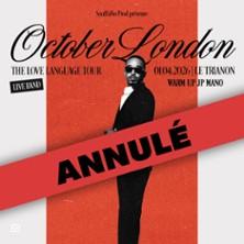 October London &amp; Live Band - The Love Language Tour