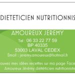 Diététicien nutritionniste à domicile Amoureux Jérémy