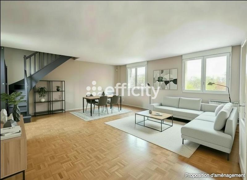 Appartement - 102 m² - 5 pièces