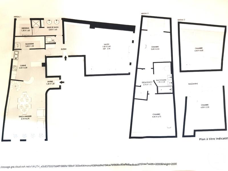 Appartement - 140 m² - 5 pièces