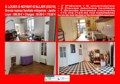 Maison - 120 m² - 6 pièces