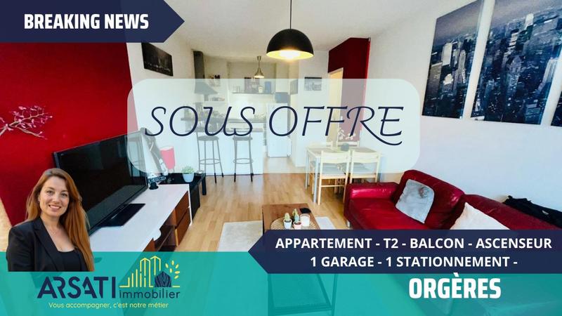 Appartement - 43 m² - 2 pièces