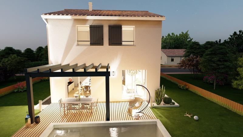 Maison - 90 m² - 5 pièces