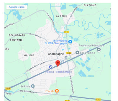 Terrain constructible - 410 m²