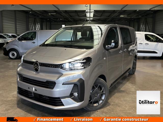 Citroën Jumpy Cabine Approfondie Prix Ttc - m 2.2 BLUEHDi 180 Ch Eat8 5 Places Habillage Bois Look Led Porte Gauche Droite