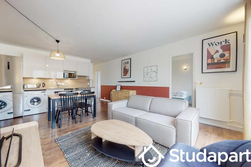 Chambre - 9 m² - 1 pièce