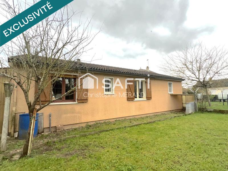 Maison - 70 m² - 5 pièces