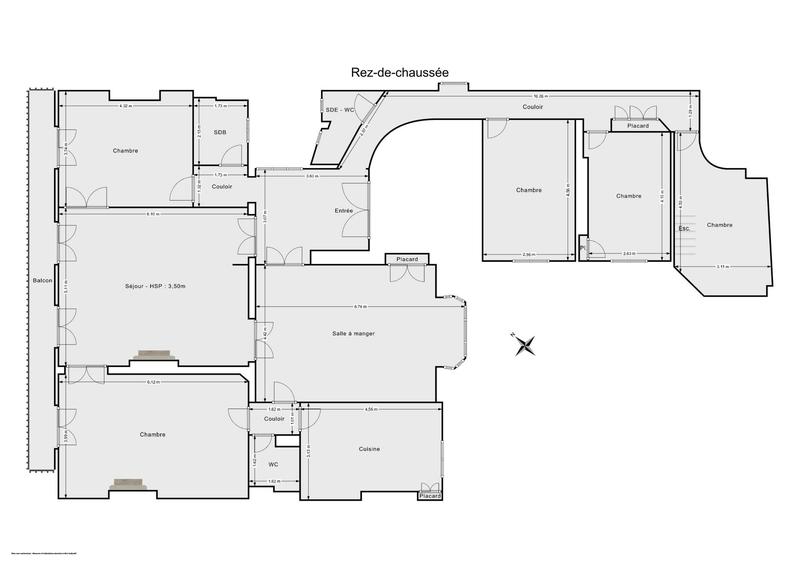 Appartement - 182 m² - 7 pièces