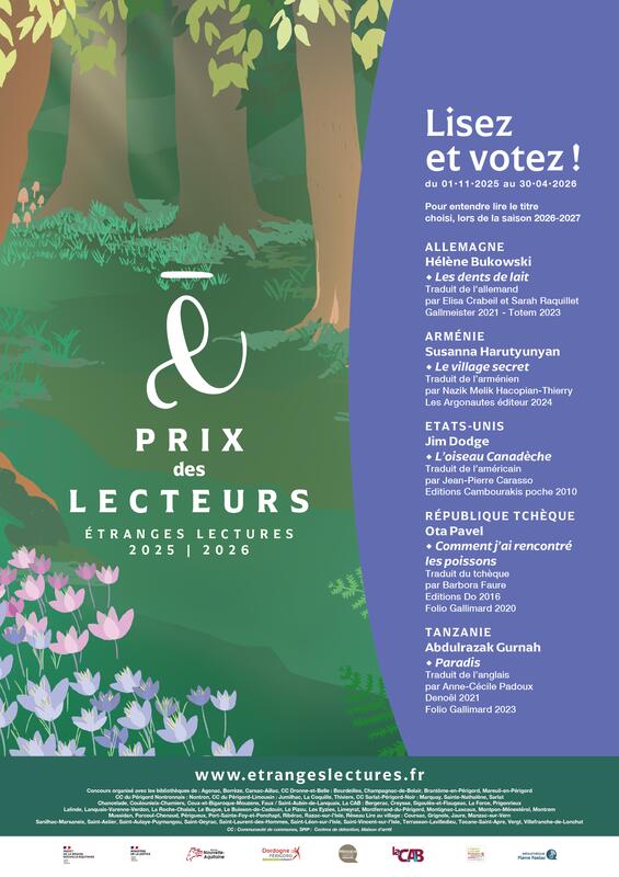 Etranges lectures - prix des lecteurs