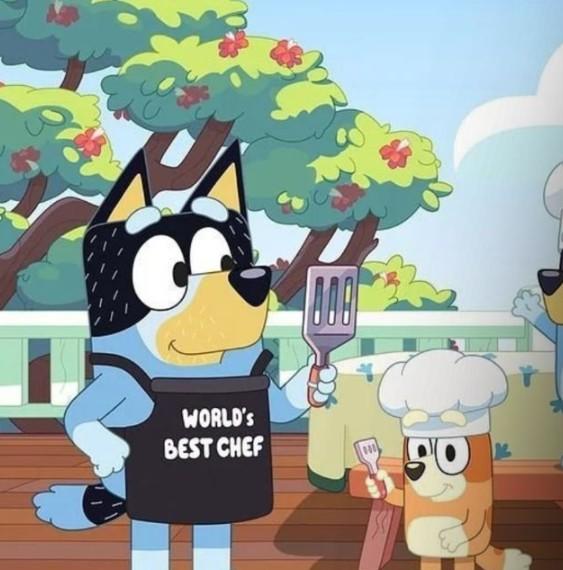 Ciné atelier - Bluey au cinéma : collection "en cuisine"