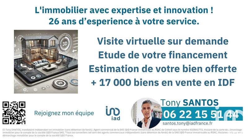 Appartement - 64 m² - 3 pièces