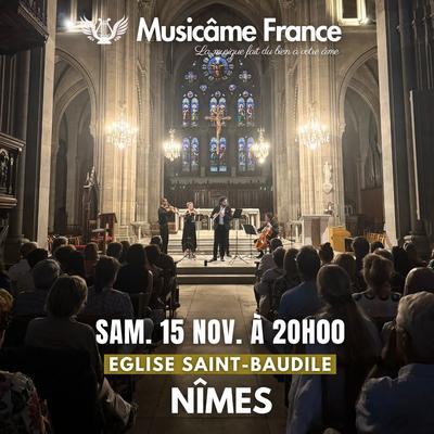 Concert Musicâme à Nîmes : Vivaldi x Bach x Piazzolla
