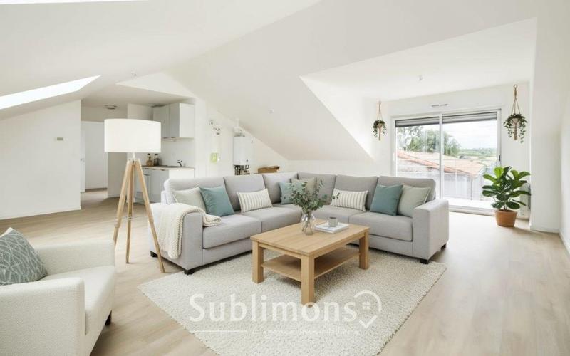 Appartement - 52 m² - 2 pièces