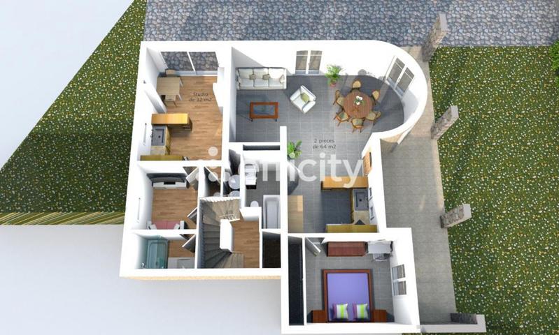 Maison - 210 m² - 7 pièces