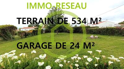 Terrain constructible - 534 m²