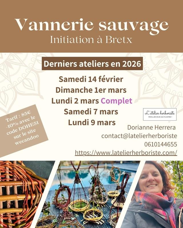 Initiation à la Vannerie Sauvage