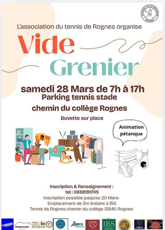 Vide grenier du tennis