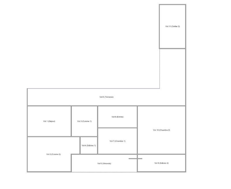 Maison - 90 m² - 3 pièces