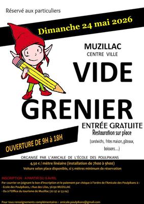 Vide grenier centre ville de muzillac