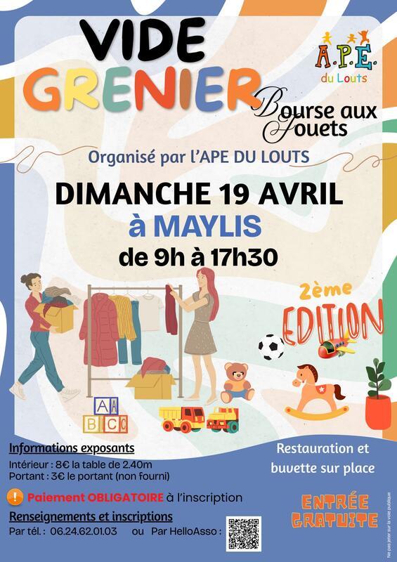 Vide grenier - bourse aux jouets