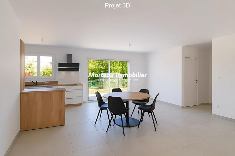 Maison - 74 m² - 3 pièces