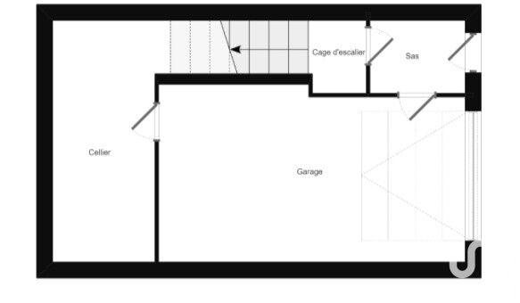 Duplex - 55 m² - 3 pièces