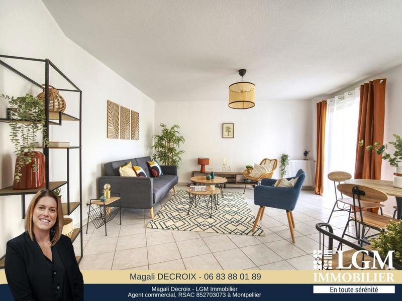 Appartement - 60 m² - 2 pièces