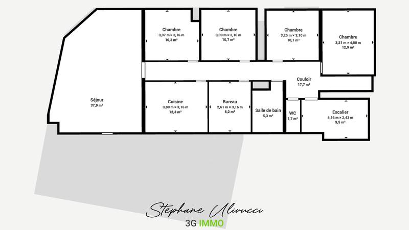 Maison - 145 m² - 11 pièces