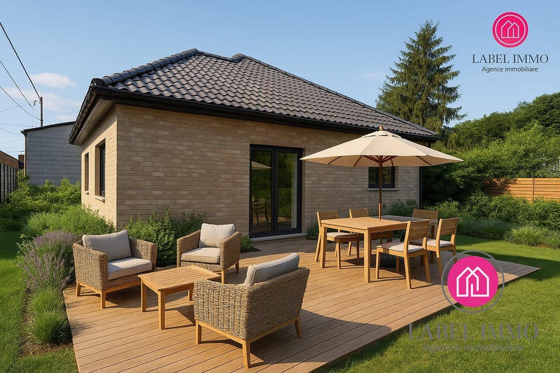 Maison - 80 m² - 4 pièces