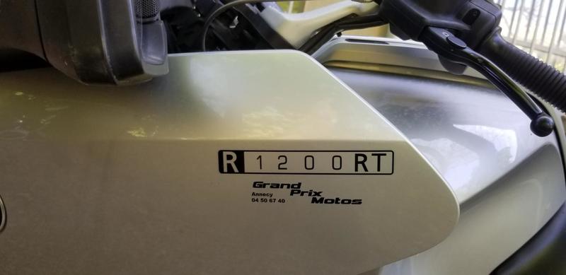 Bmw R 1200 rt grise 707