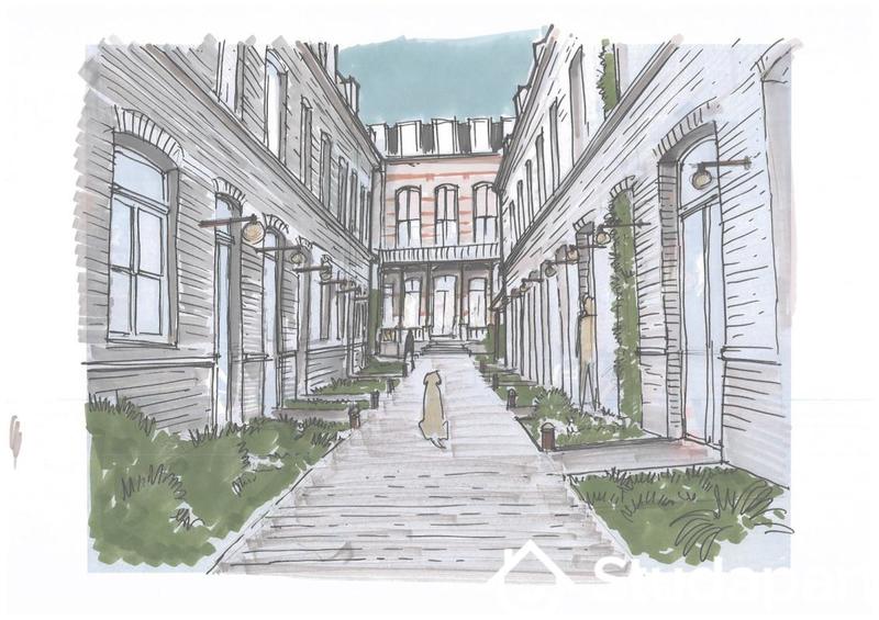 Chambre - 17 m² - 1 pièce