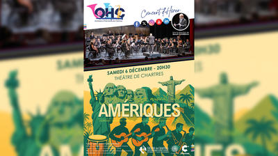 Concert Ohc : Carnet de voyage musical aux Amériques
